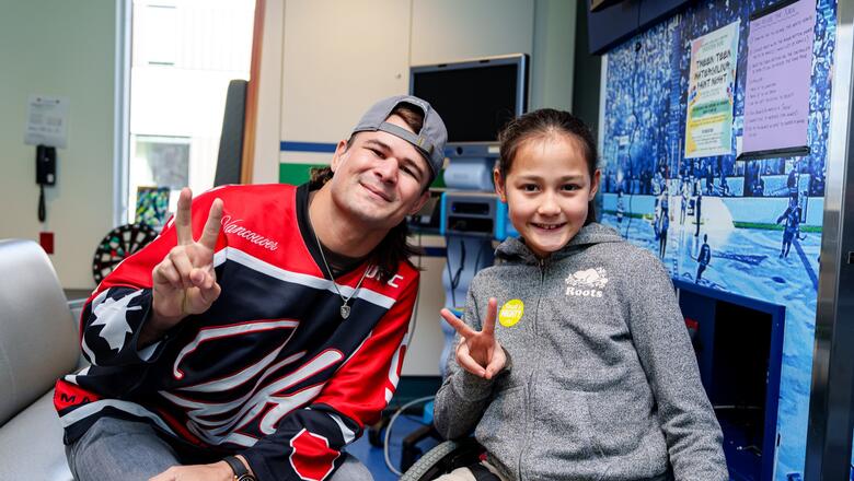 UFC Fight Week in Vancouver: visit with BC Children’s Hospital, partnership coverage with Canucks for Kids Fund
